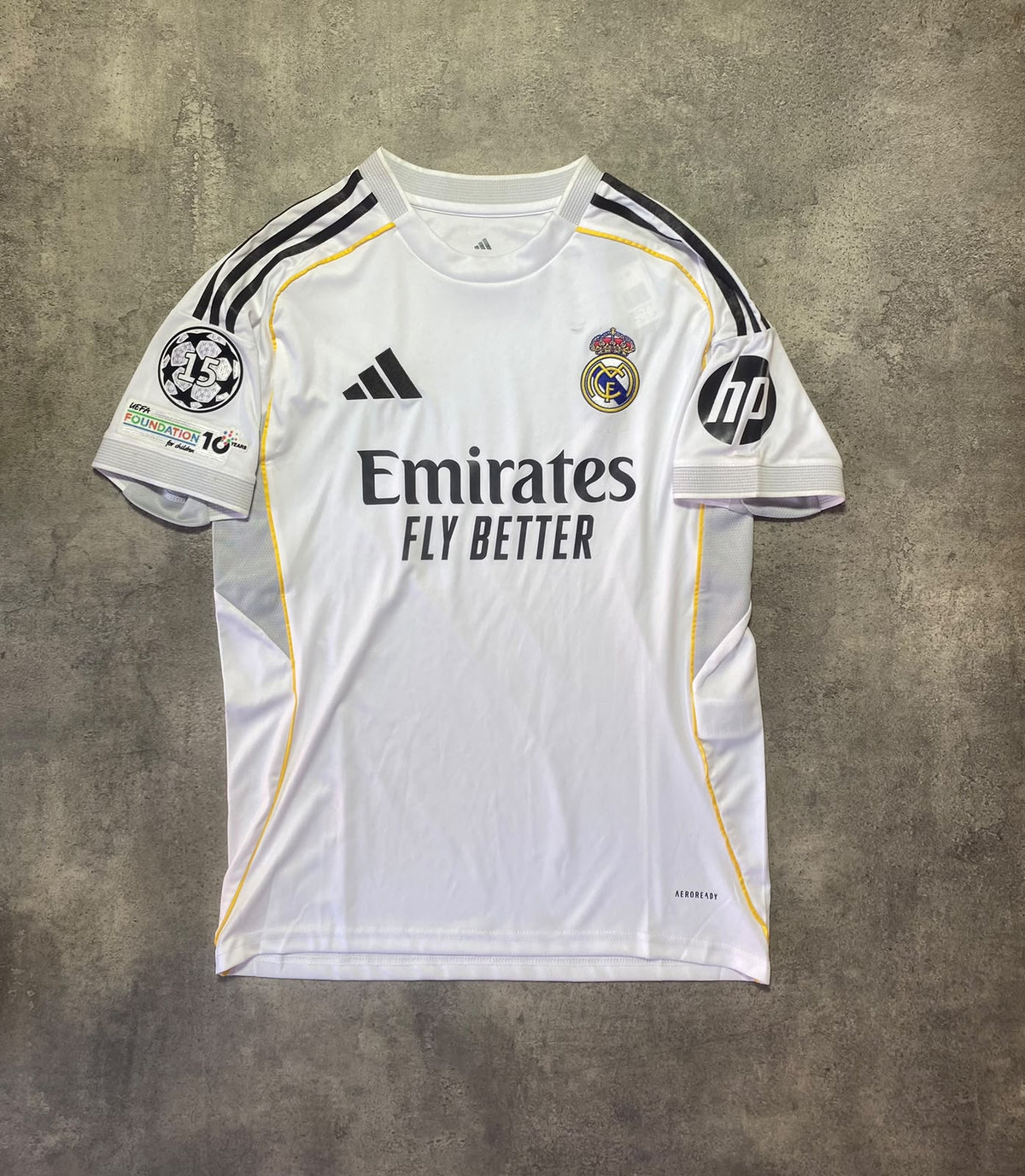 Real Madrid 25/26 home jersey