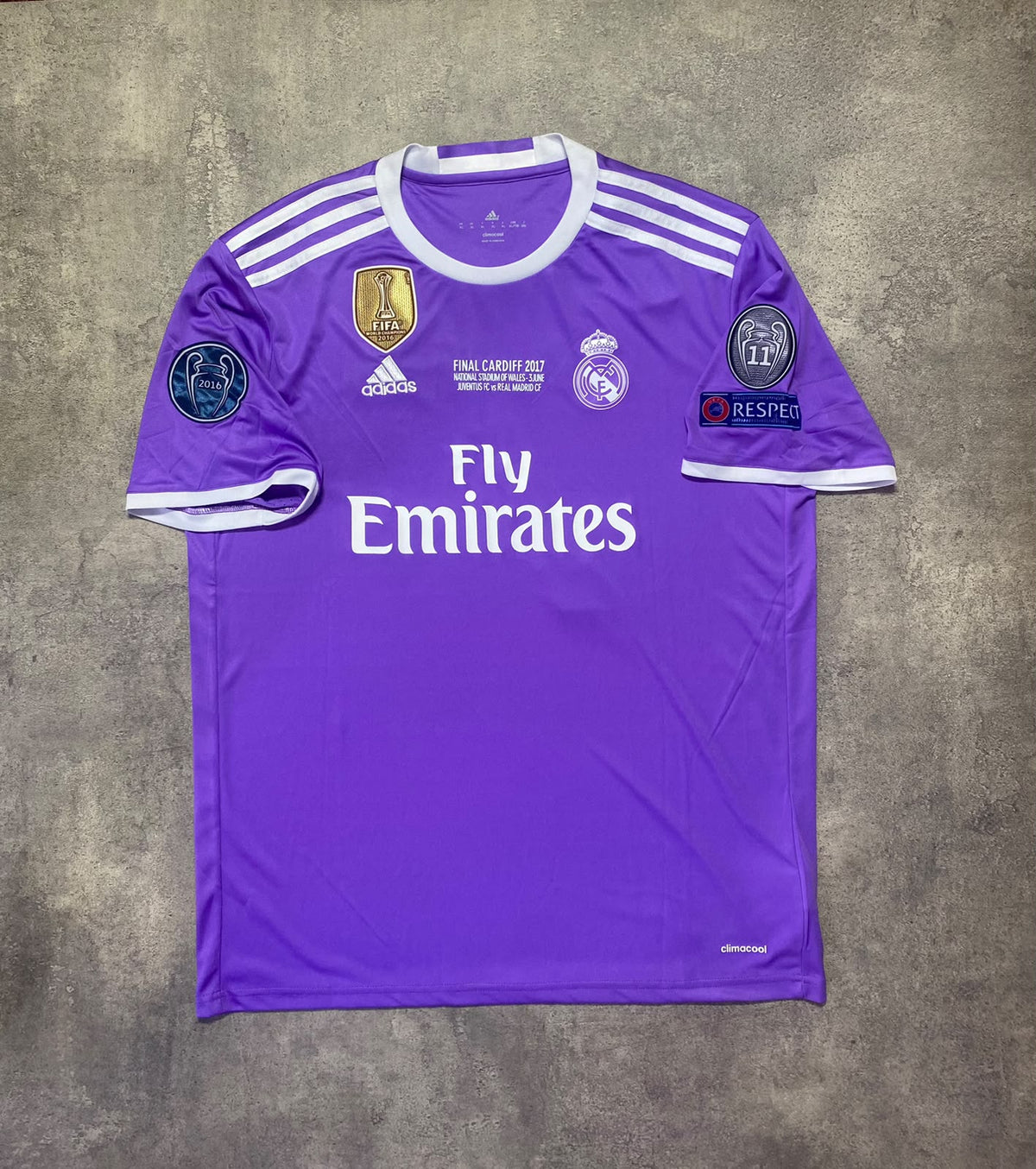 Real Madrid 16/17 away jersey